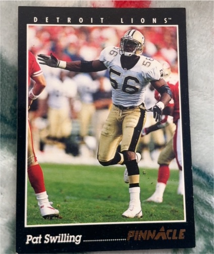 1993 Pinnacle #306 Pat Swilling — front