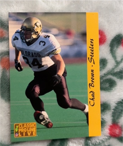 1993 Classic Pro Line Live #234 Chad Brown — front