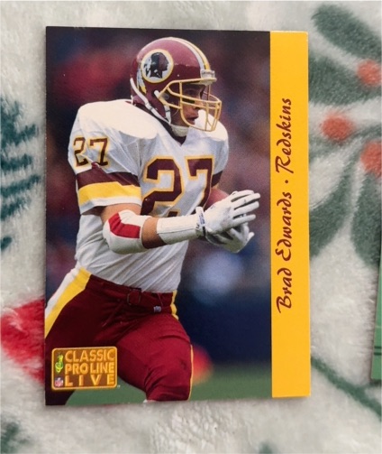 1993 Classic Pro Line Live #277 Brad Edwards — front