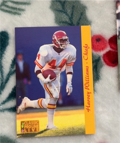 1993 Classic Pro Line Live #122 Harvey Williams — front