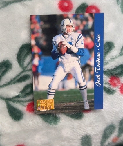 1993 Classic Pro Line Live #112 Jack Trudeau — front