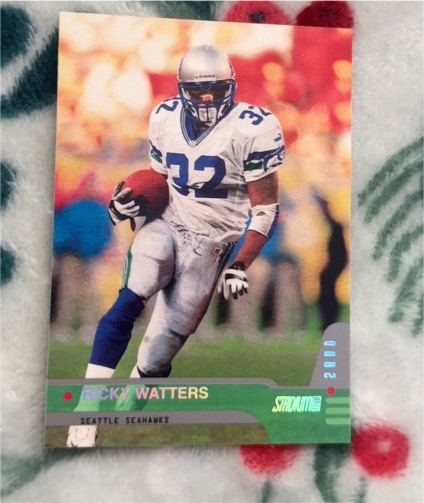 2000 Topps Stadium Club #47 Ricky Watters — front