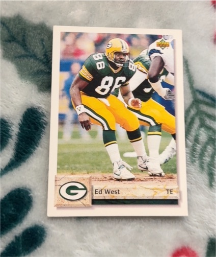 1992 Upper Deck #446 Ed West — front