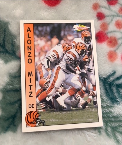 1992 Pacific #367 Alonzo Mitz — front