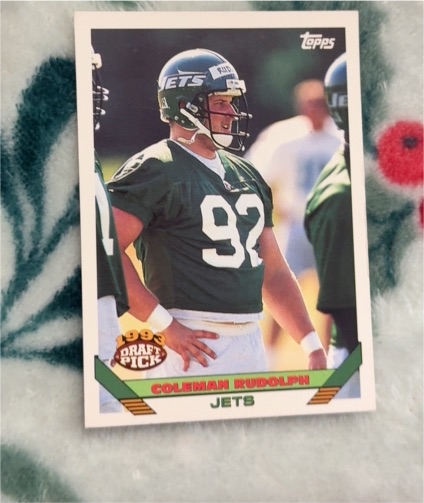 1993 Topps #307 Coleman Rudolph — front