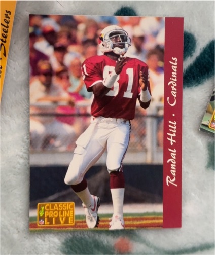 1993 Classic Pro Line Live #219 Randal Hill — front