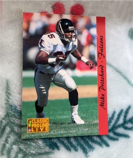1993 Classic Pro Line Live #5 Mike Pritchard — front