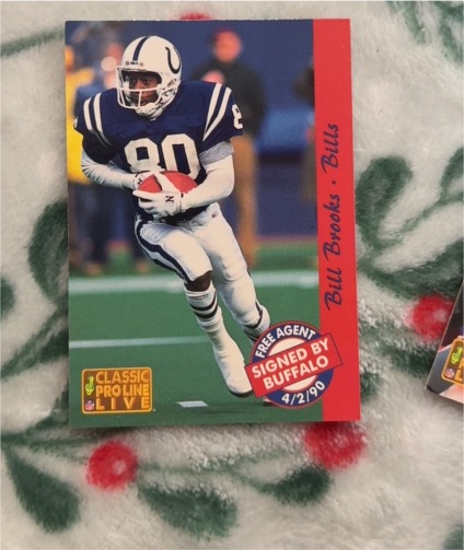 1993 Classic Pro Line Live #4/2/90 Bill Brooks — front