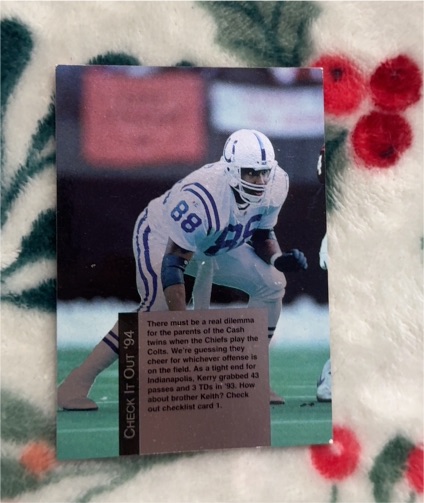 1994 Playoff Checklist #2 Kerry Cash — front