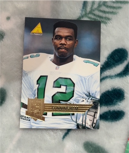 1995 Pinnacle Club Collection #57 Randall Cunningham — front