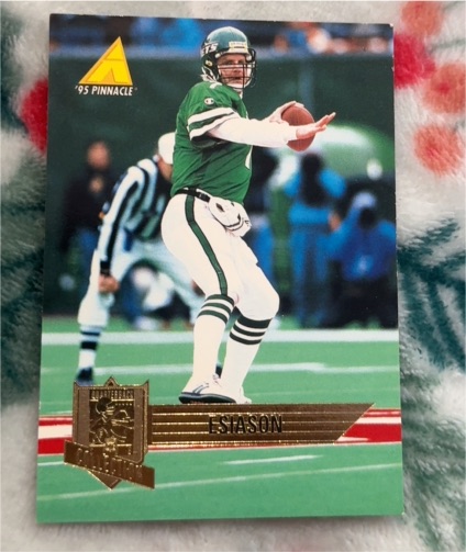 1995 Pinnacle Club Collection #75 Boomer Esiason — front