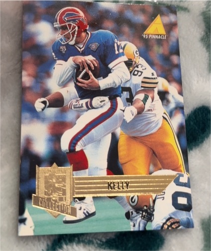 1995 Pinnacle Club Collection #131 Jim Kelly — front