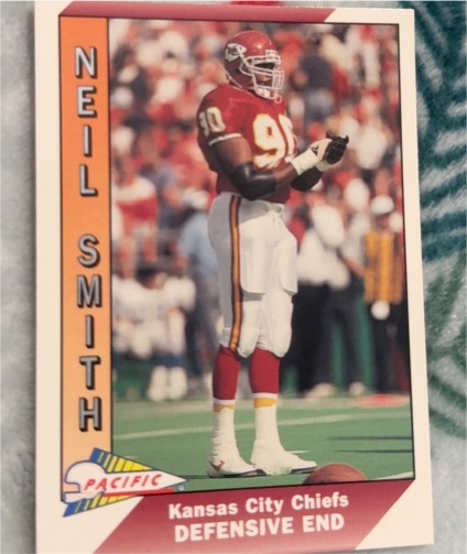 1991 Pacific #220 Neil Smith — front