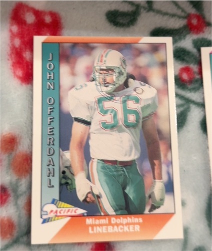 1991 Pacific #270 John Offerdahl — front