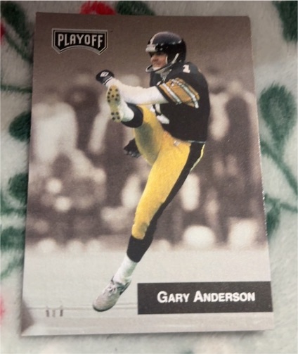 1993 Playoff #197 Gary Anderson — front