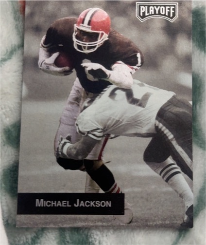1993 Playoff #169 Michael Jackson — front