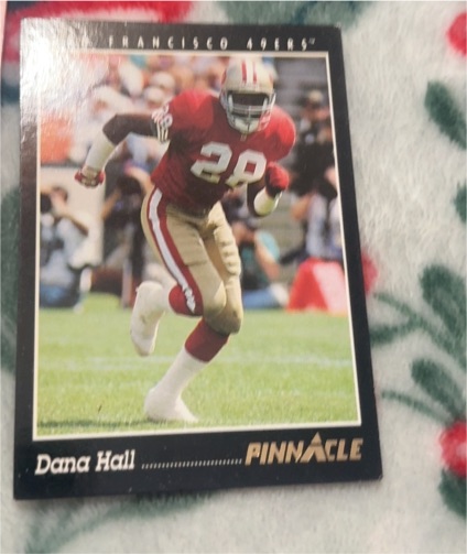 1993 Pinnacle #334 Dana Hall — front