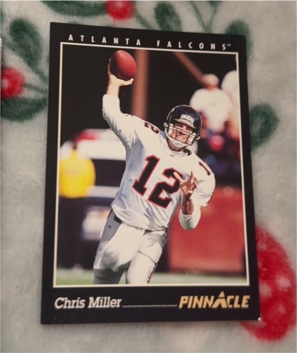 1993 Pinnacle #169 Chris Miller — front
