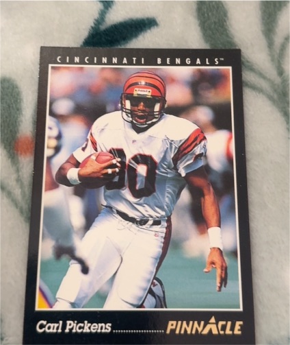 1993 Pinnacle #296 Carl Pickens — front