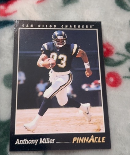 1991 Pinnacle #184 Anthony Miller — front