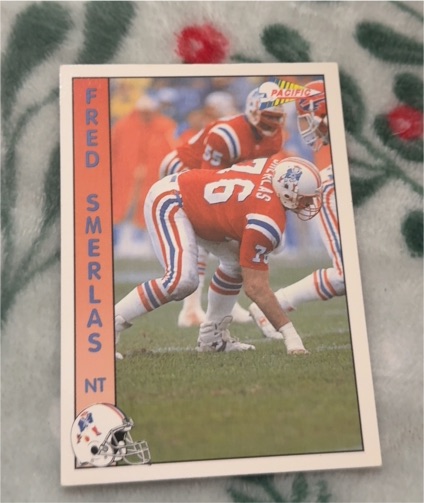 1992 Pacific #522 Fred Smerlas — front