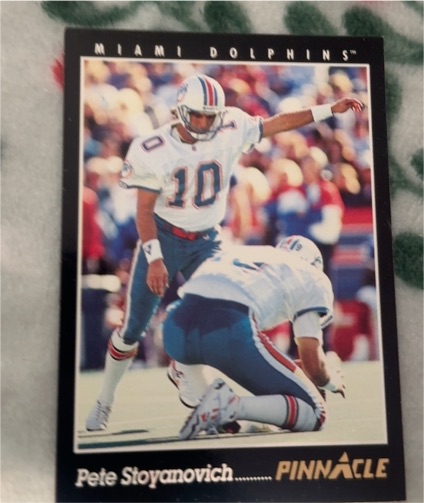 1993 Pinnacle #161 Pete Stoyanovich — front