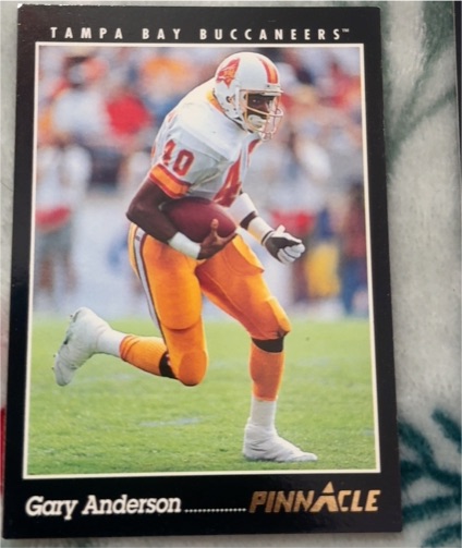 1993 Pinnacle #179 Gary Anderson — front