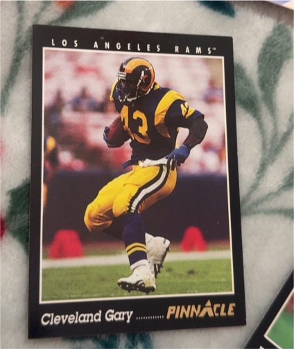 1993 Pinnacle #49 Cleveland Gary — front