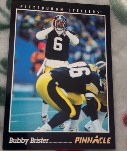 1991 Pinnacle #28 Bubby Brister — front