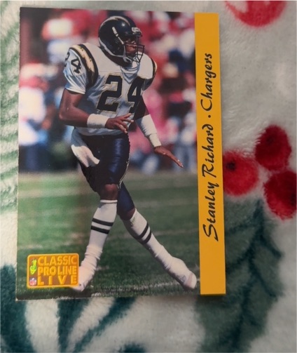 1993 Classic Pro Line Live #241 Stanley Richard — front