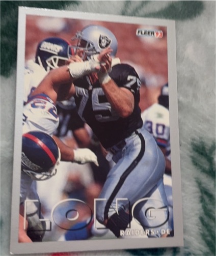 1993 Fleer #425 Howie Long — front