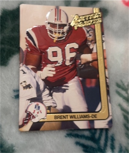1991 Action Packed #170 Brent Williams — front