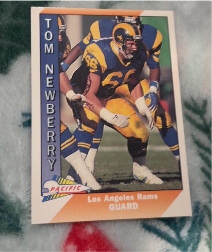 1991 Pacific #256 Tom Newberry — front