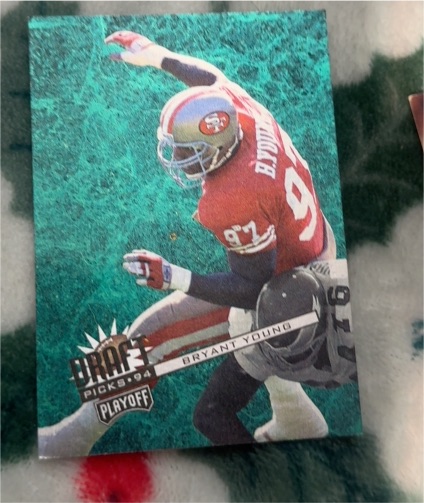 1994 Playoff Contenders #115 Bryant Young — front