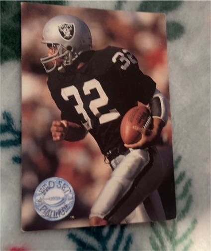 1991 Pro Set Platinum #209 Marcus Allen — front
