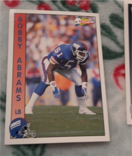 1992 Pacific #542 Bobby Abrams — front