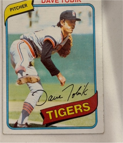 1980 Topps #269 Dave Tobik — front