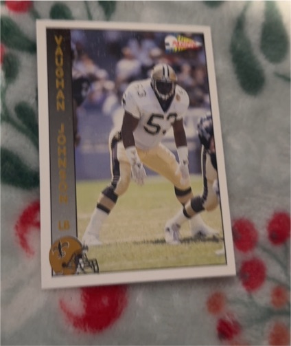 1991 Pacific #330 Vaughan Johnson — front