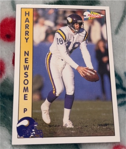 1992 Pacific #504 Harry Newsome — front