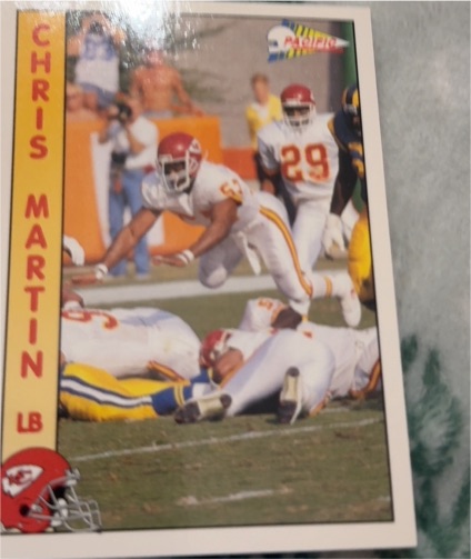 1992 Pacific #458 Chris Martin — front