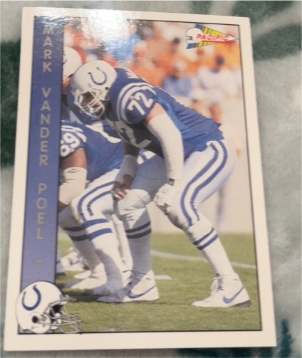 1991 Pacific #592 Mark Vander Poel — front