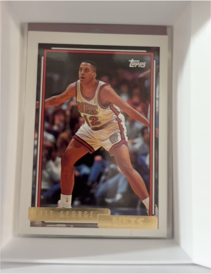 1992-93 Topps Gold #314 Tate George — front