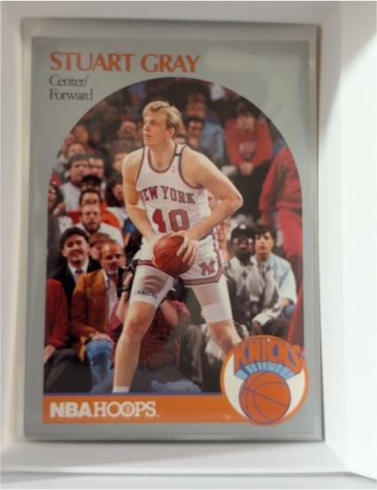 1990-91 NBA Hoops #204 Stuart Gray — front