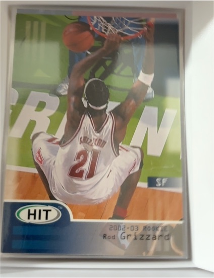 2002-03 SAGE HIT #15 Rod Grizzard — front