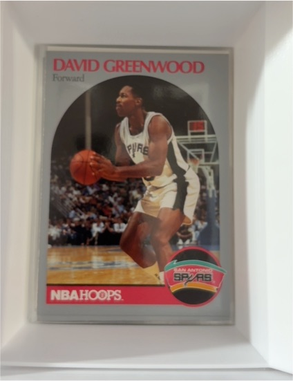 1990 NBA Hoops #433 David Greenwood — front