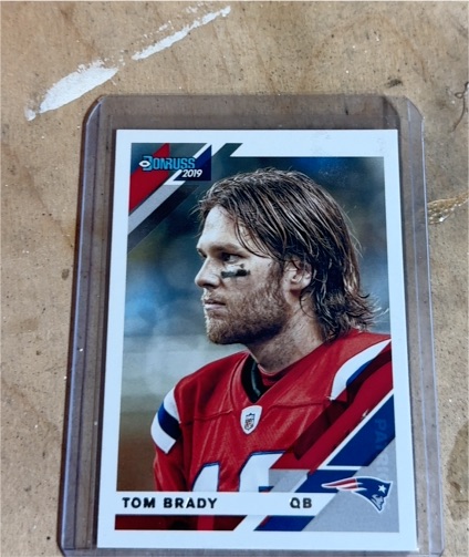 2019 Donruss #162V Tom Brady Photo Variation — front