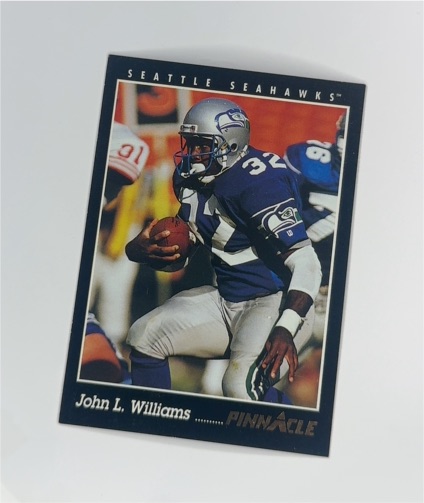 1993 Pinnacle #58 John L. Williams — front