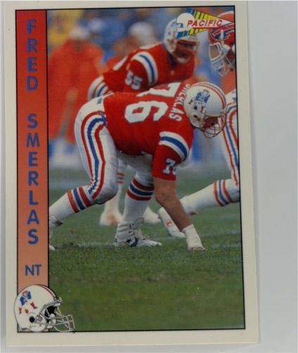 1992 Pacific #522 Fred Smerlas — front