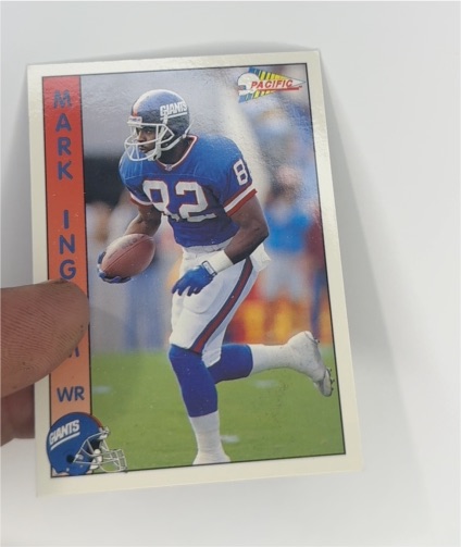 1992 Pacific #546 Mark Ingram — front
