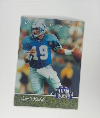 1994 Playoff Contenders #43 Scott Mitchell — front